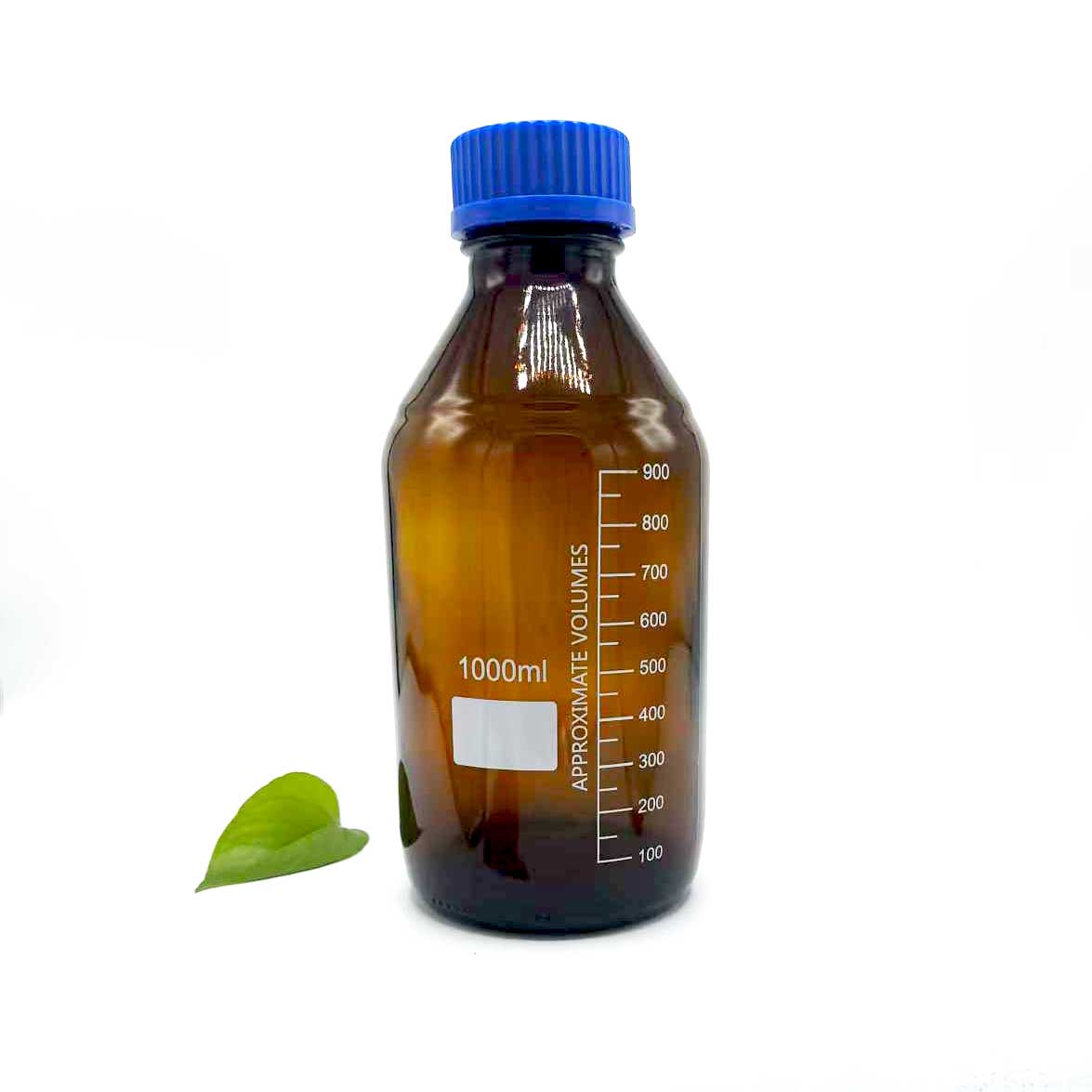1000ml 호박색 유리 시약병